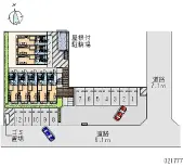 ★手数料０円★福島市八木田　月極駐車場（LP）